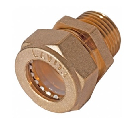 Соединение нар/р 15*3/4" Lavita V/S латунь