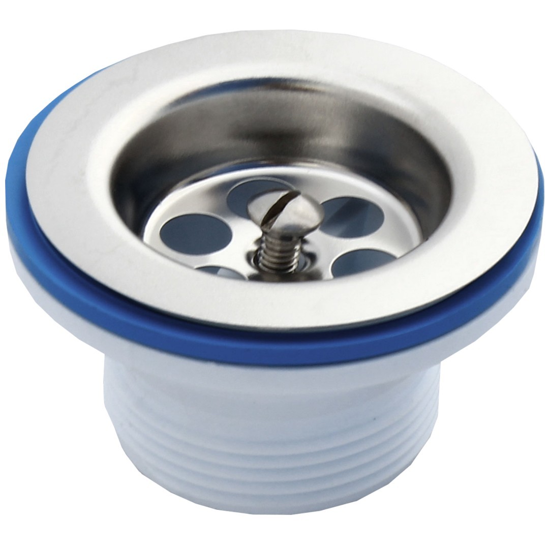 Сливное отверстие 1 1/2" АНИ М100 нерж сетка