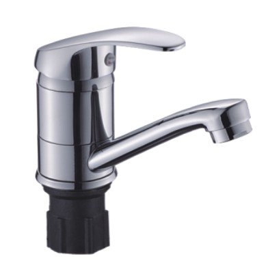 Смеситель кухня шар Эверест B45-022 кор излив 40мм