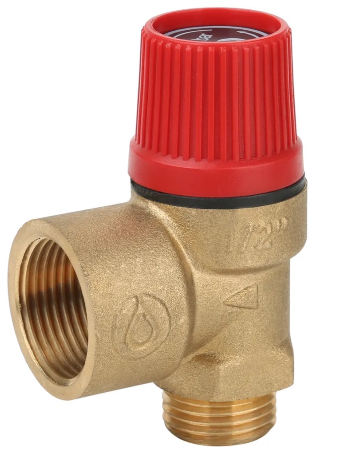 Клапан предохранит 3 бара 1/2"х3/4" гш Gappo G1457.3