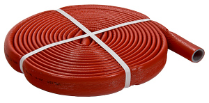 Теплоизоляция трубная Супер Протект 15*4мм красный 10м