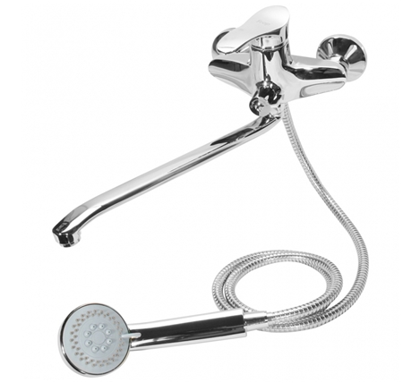 Смеситель ванна шар Frap F2201 лат див в корп S излив 40мм