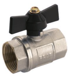 картинка Кран шаровой   1"  гг бабочка Frap FR211(-/12/72 шт)