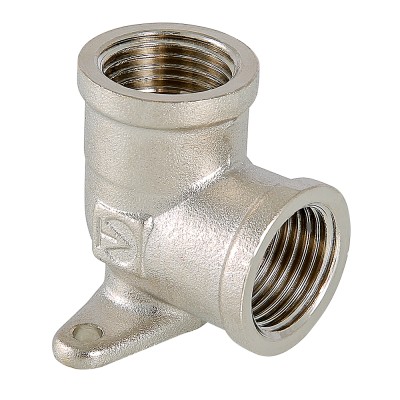 картинка Уголок    1/2" гг с креплением Valtec VTr.751(-/10/90 шт)