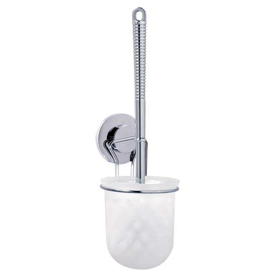 Tatkraft Wild Power ершик настенный вакуум присоска сталь/пластик хром 