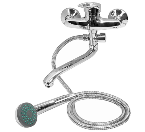 Смеситель ванна шар Frap F2102-В хром S излив 40мм