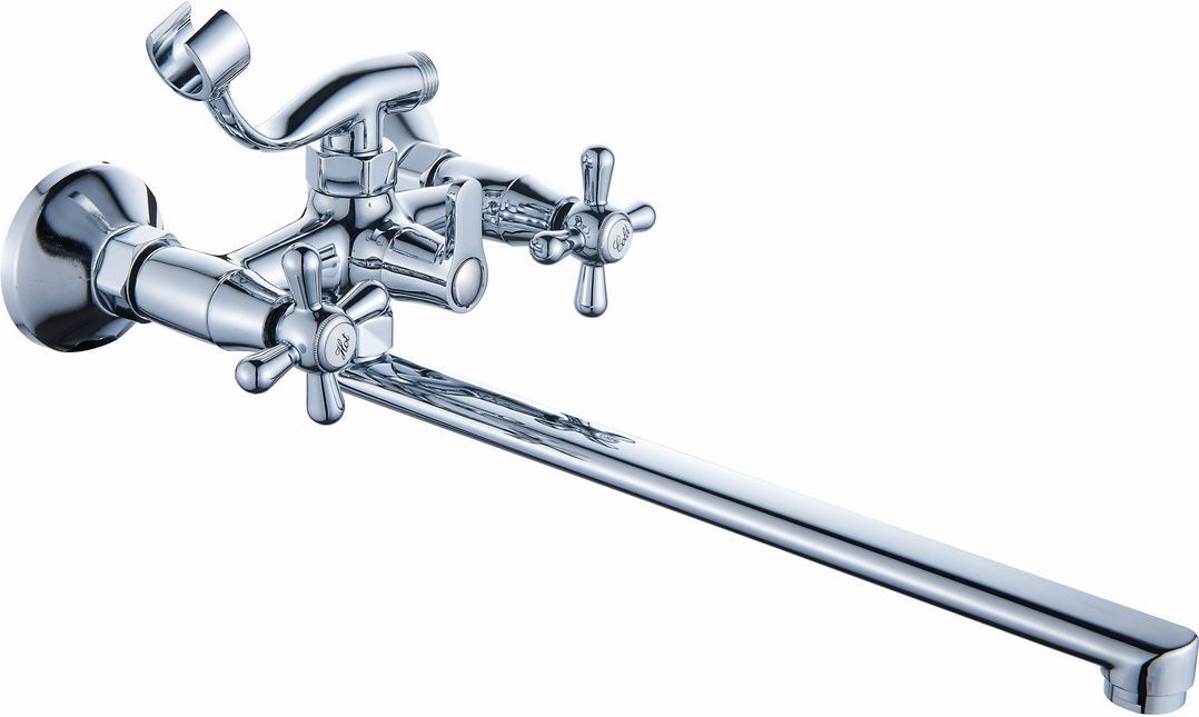 Смеситель ванна кер Diadonna D80-223301 лат L излив крест