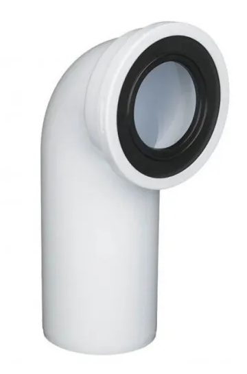 Сливная муфта д/унитаза АНИ W9220  90°