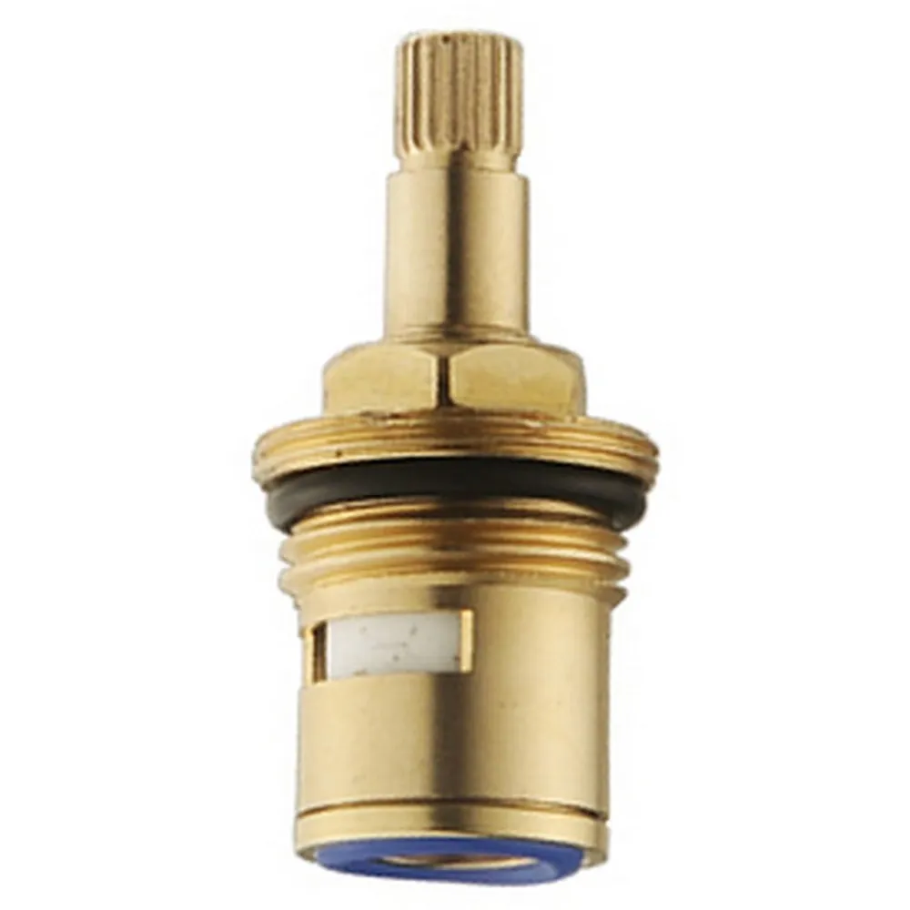 картинка Кран-букса 1/2" Potato P51-1 керамика крест 20 шлицов 180°(-/-/100 шт)