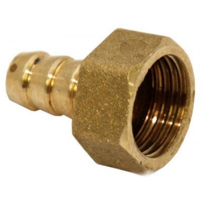 Штуцер  1/2"г -   8 мм Lexline лат