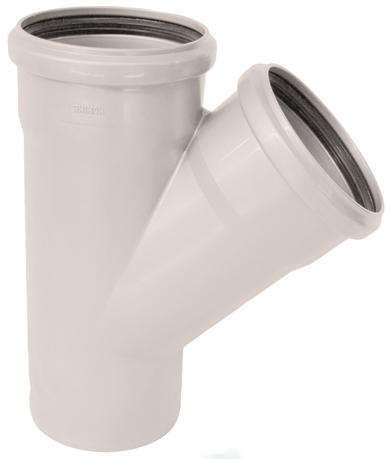 Тройник 110/110*45° Sinikon Comfort