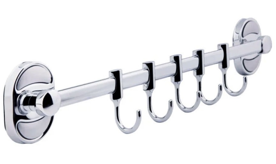 Potato P2914-5 крючки на планке подвижные - 5 38 см