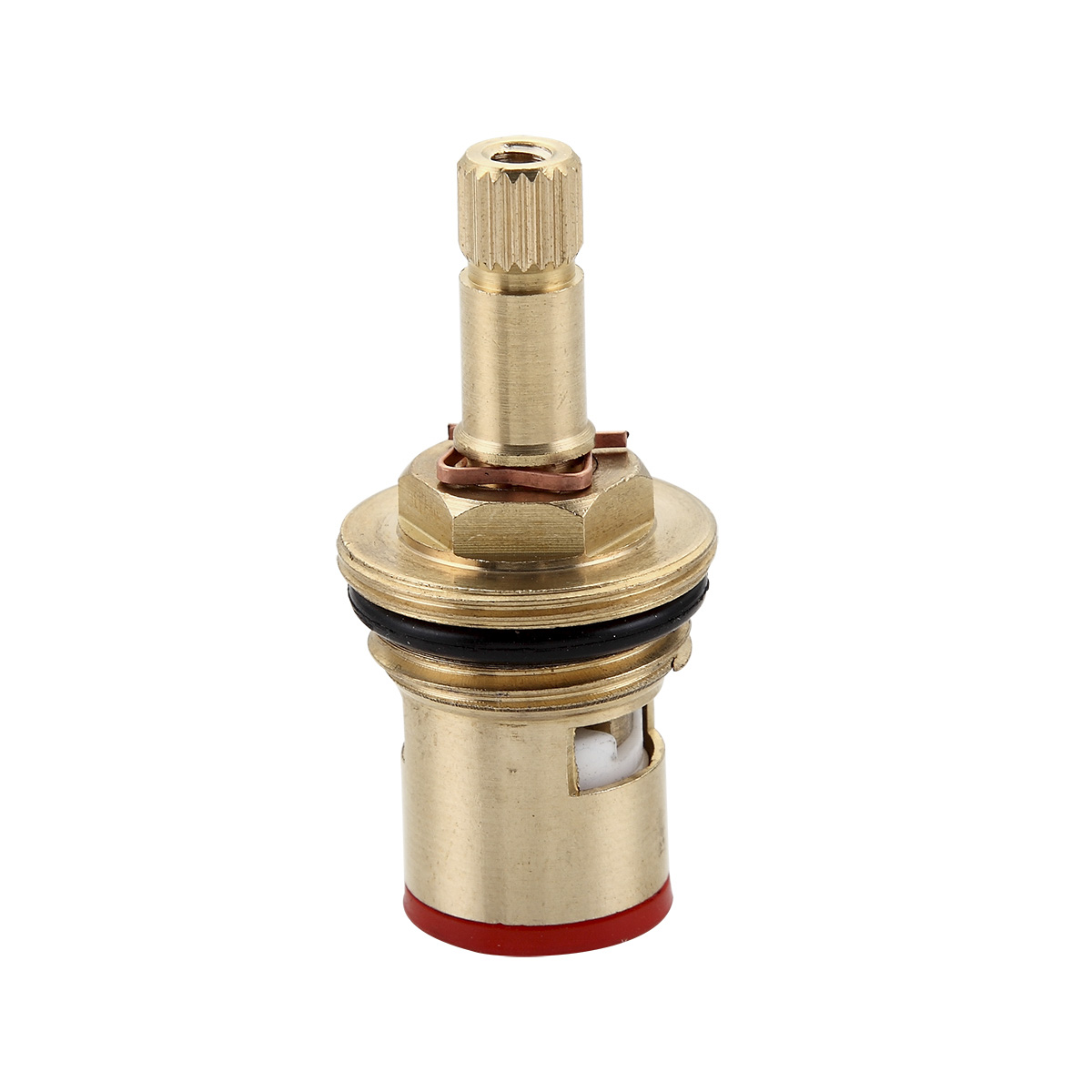 Кран-букса 1/2" Frap F52-2 керамика крест 15 шлицов