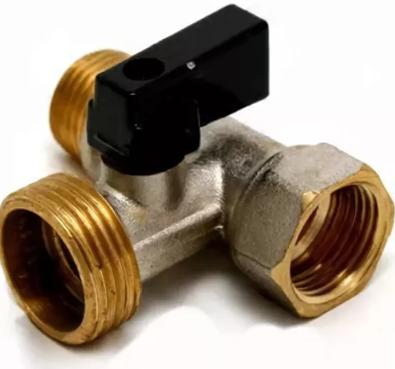 Кран шаровой тройник 1/2"*3/4"  гш Frap F232.04