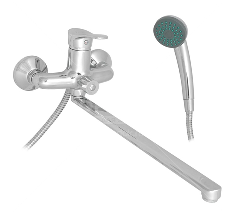 Смеситель ванна шар Frap F2214-В див в корп L излив 35мм