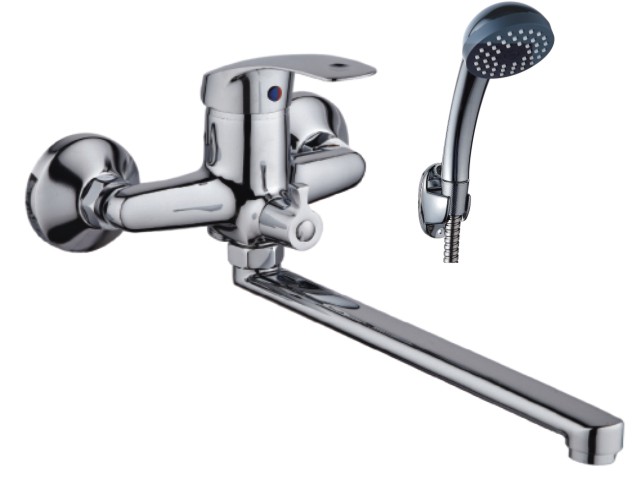 Смеситель ванна шар Эверест В22-024 див в корп L излив 40мм