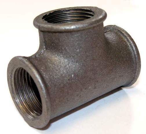 Тройник прямой Ду32 чугун