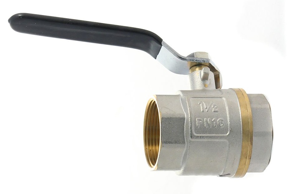 Кран шаровой 1 1/2"  гг ручка Frap F201.08