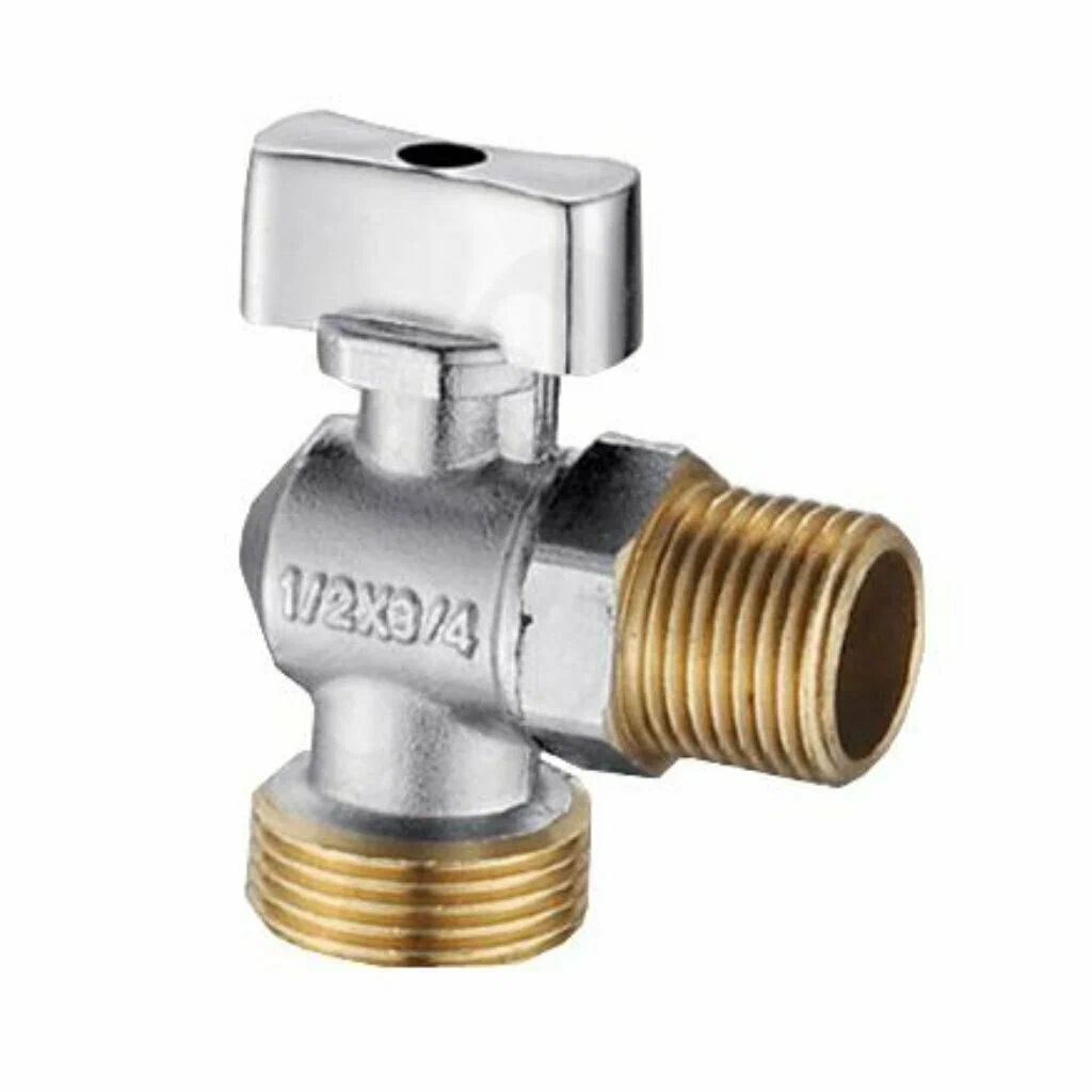 картинка Кран шаровой    1/2"х3/4"  шш угловой Diadonna D102(-/-/- шт)