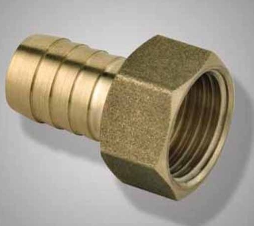 Штуцер  1/2"г - 14 мм Frap лат