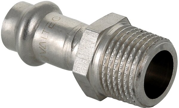 Пресс штуцер 15х1/2" Valtec VTi.901.I.001504 нерж сталь