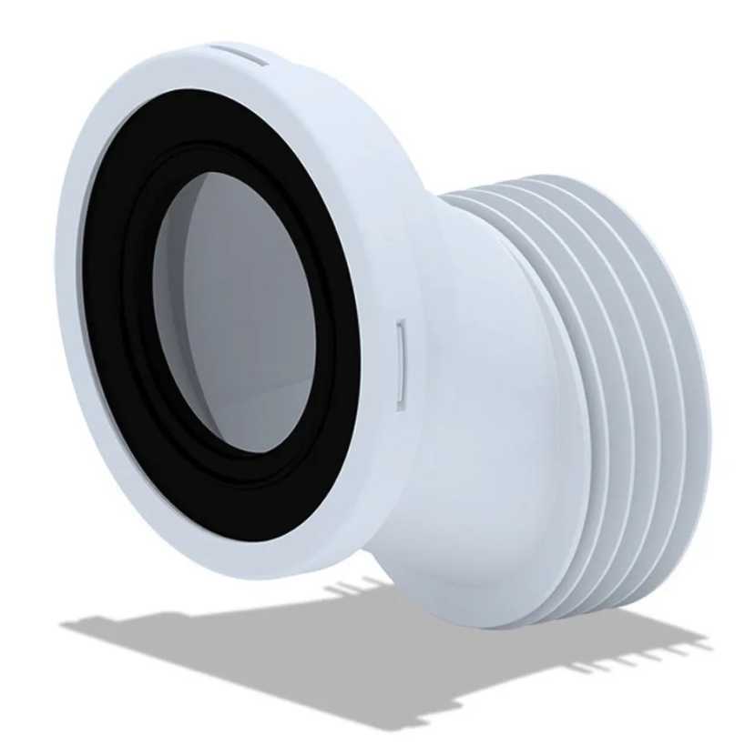 Сливная муфта д/унитаза АНИ W0220 эксцентрик жесткий 20 мм