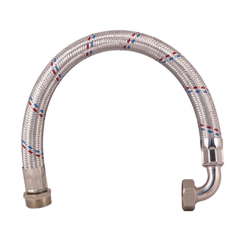 Шланг д/воды с углом 1,0 гш 1" нерж 34мм Монофлекс ГИГАНТ CODO