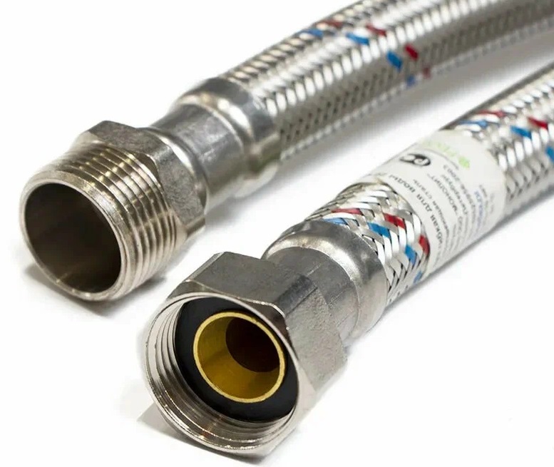 Шланг д/воды 0,6 гш 3/4" нерж 20мм Монофлекс ГИГАНТ