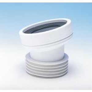 Сливная муфта д/унитаза McAlpine MRWC 10 угол 14° 140мм