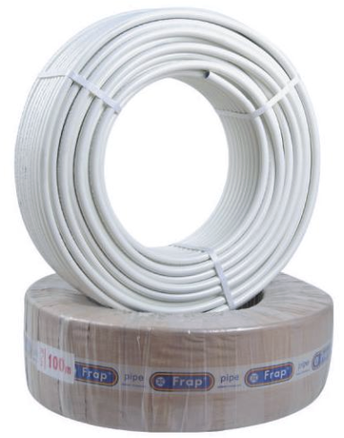 картинка Труба металлопластик 16*2 100 м Frap 1216-1 бесшовная(100/-/100 м)