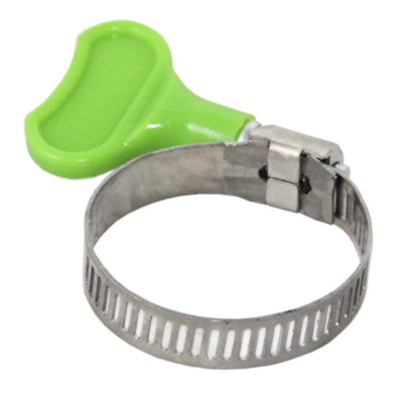 Хомут д/шланга    1/4" 8-12 мм червячный Бабочка Frud нерж