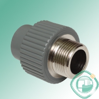 Муфта комб нар/р 16х1/2" PE-RT Tebo