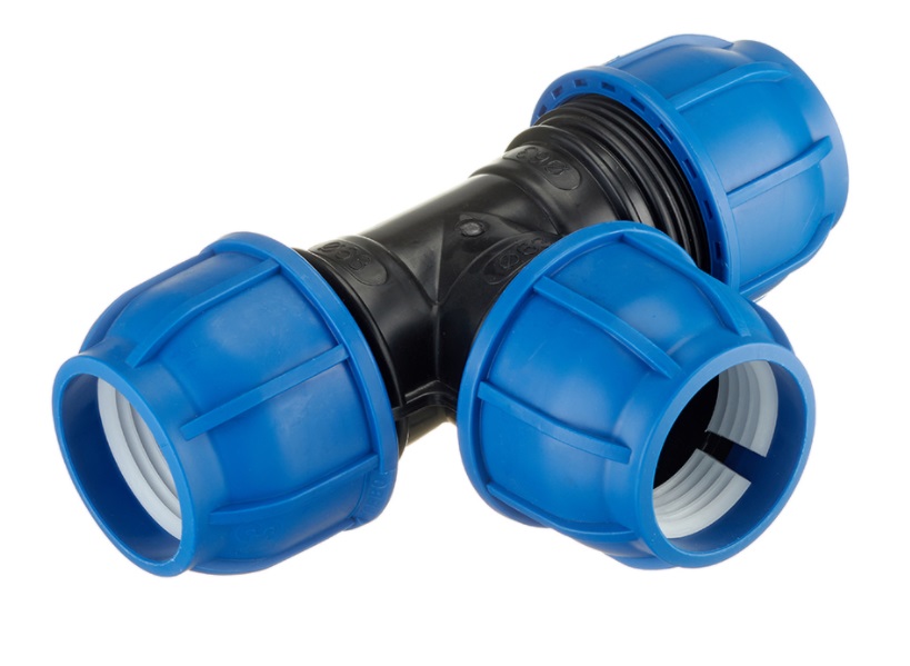 Тройник  25 ПНД Tebo