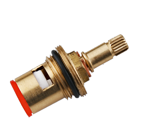 картинка Кран-букса 1/2" Potato P51 керамика 20 шлицов 180°(-/100/- шт)
