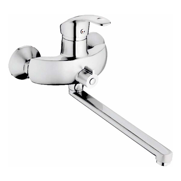 Смеситель ванна шар Frap F2221 лат див в корп L излив 40мм