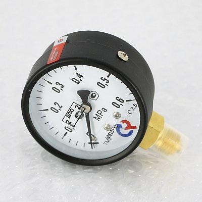 Манометр ТМ-310Р Ду 63 с н/подкл 150°С 1/4"   0-6 бар