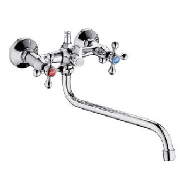 Смеситель ванна кер Potato P2465 крест