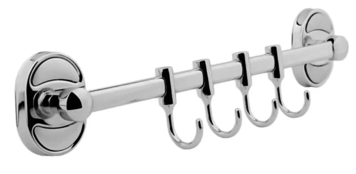 Potato P2914-4 крючки на планке подвижные - 4 31 см