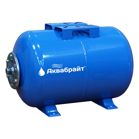 Гидроаккумулятор АКВАБРАЙТ ГМ- 50 Г гор 50л синий