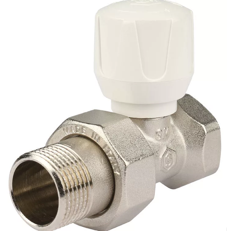 Клапан д/рад ручной прямой 3/4" GF