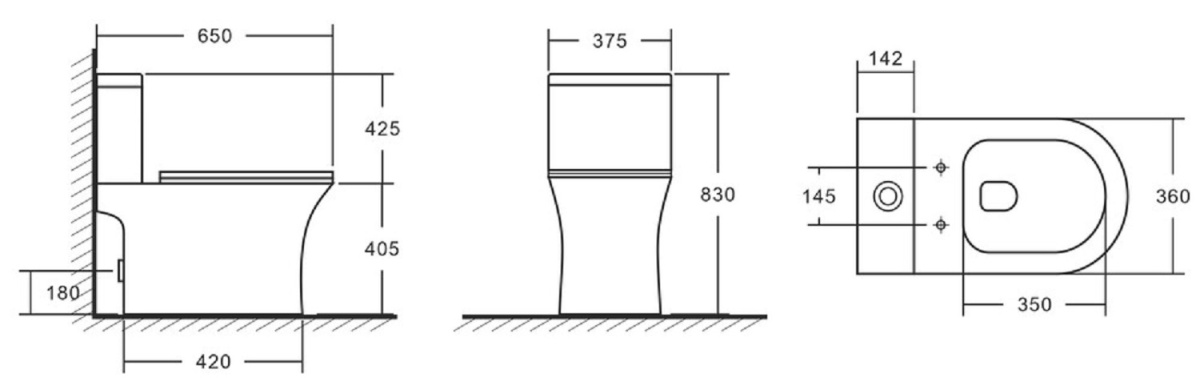 Компакт EvaGold A2801 прямой 2 реж дюро м/л безободковый 