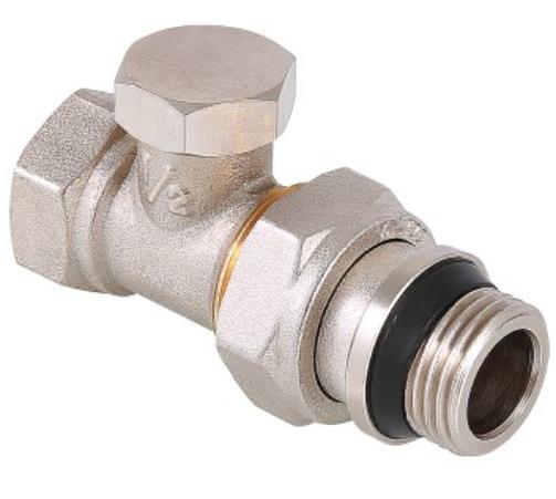 картинка Клапан д/рад настроечный прямой 1/2" Valtec с доп упл VT.020.NR.04(-/12/- шт)