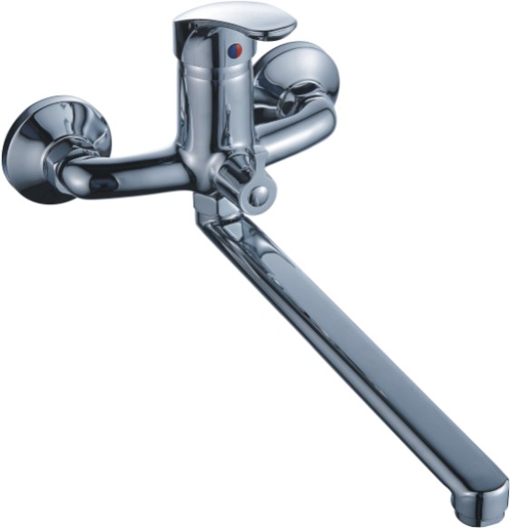 Смеситель ванна шар Эверест В22-029М див в корп L излив без шланга и лейки 35мм