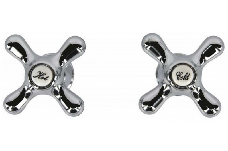 Ручка д/смесителя Potato P65-1 квадрат крест