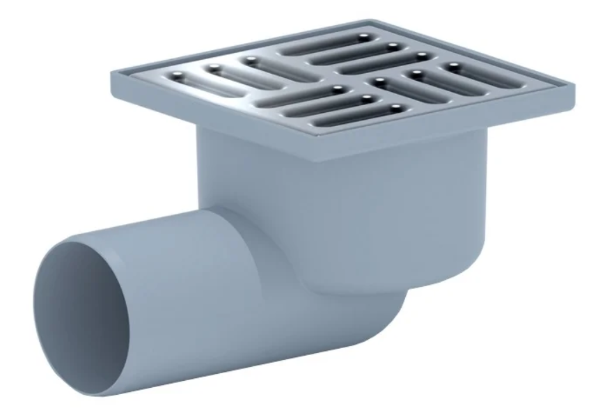 Трап гор  50 100/100 нерж сталь решетка АНИ TQ5102 б/регул сухой