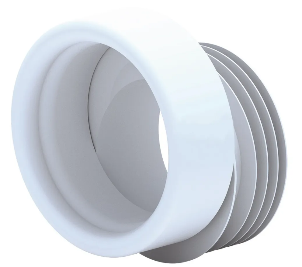 Сливная муфта д/унитаза АНИ W0410 эксцентрик резина