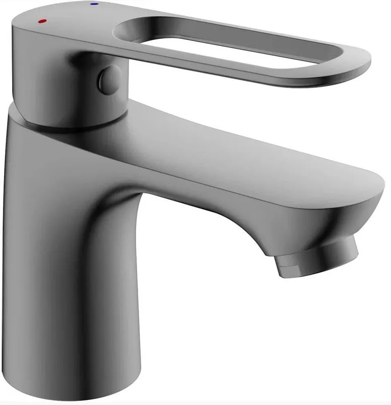 Смеситель раковина шар Эверест B10-15319 35мм брезентово-серый