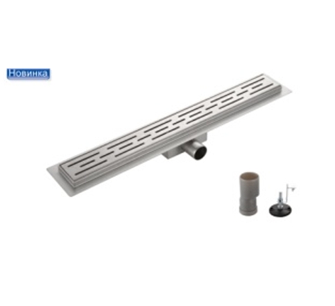 Трап линейный нерж Gappo G88007-1  70х800 вып 40мм