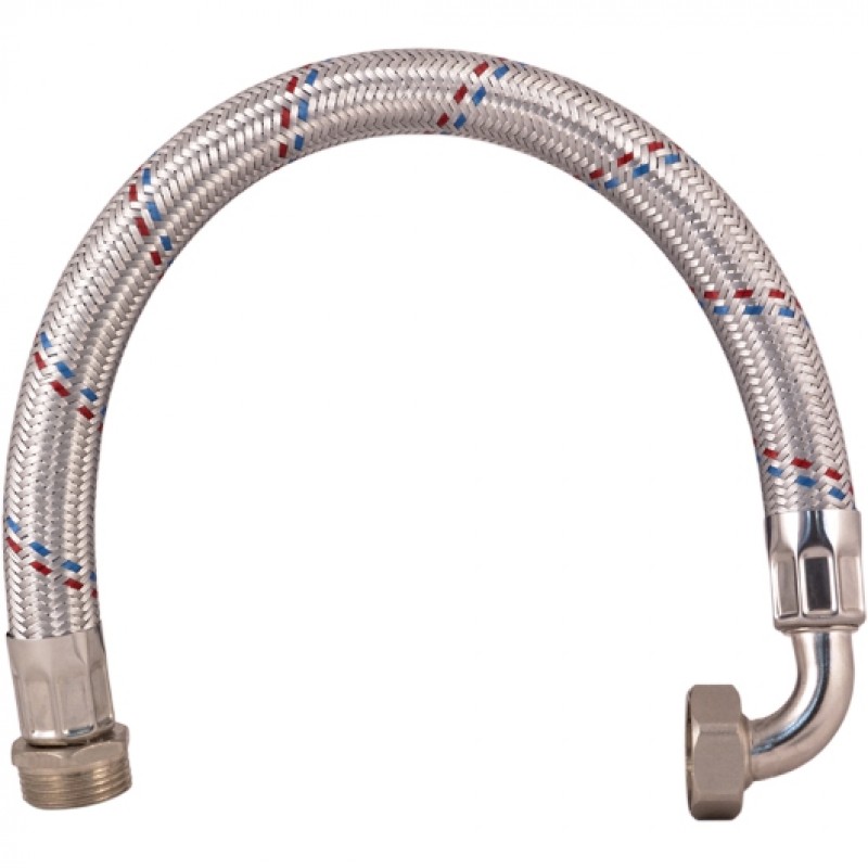 Шланг д/воды с углом 0,6 гш 1" нерж 34мм Монофлекс ГИГАНТ CODO