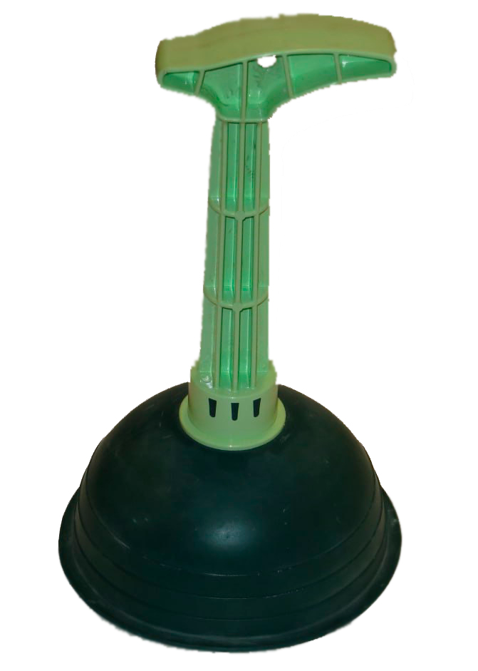 Вантуз конический ручка пластик d130мм